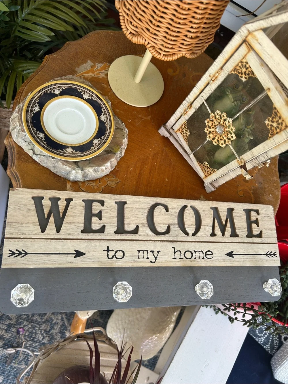 Welcome to My Home Wall Sign